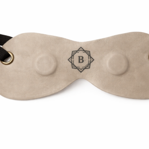 Antifaz con Imanes de Neodimio para Relajación y Bienestar – BiomagArt (Piel Artesanal)